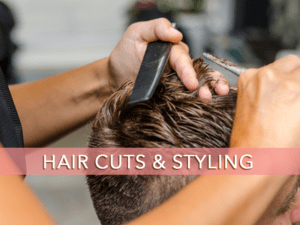 haircuts and hairstyling for women and men
